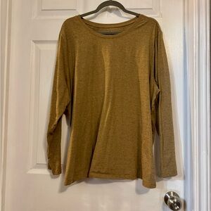 Lane Bryant Speckled Tan Top